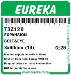 T3Z120 - Expansion Bolt -T3Z120_Label_T